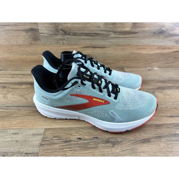 Brooks Launch 9 Mens Road Running Shoes, Blue Surf / Red, PICK SIZE 10.5B - Picture 4 of 9